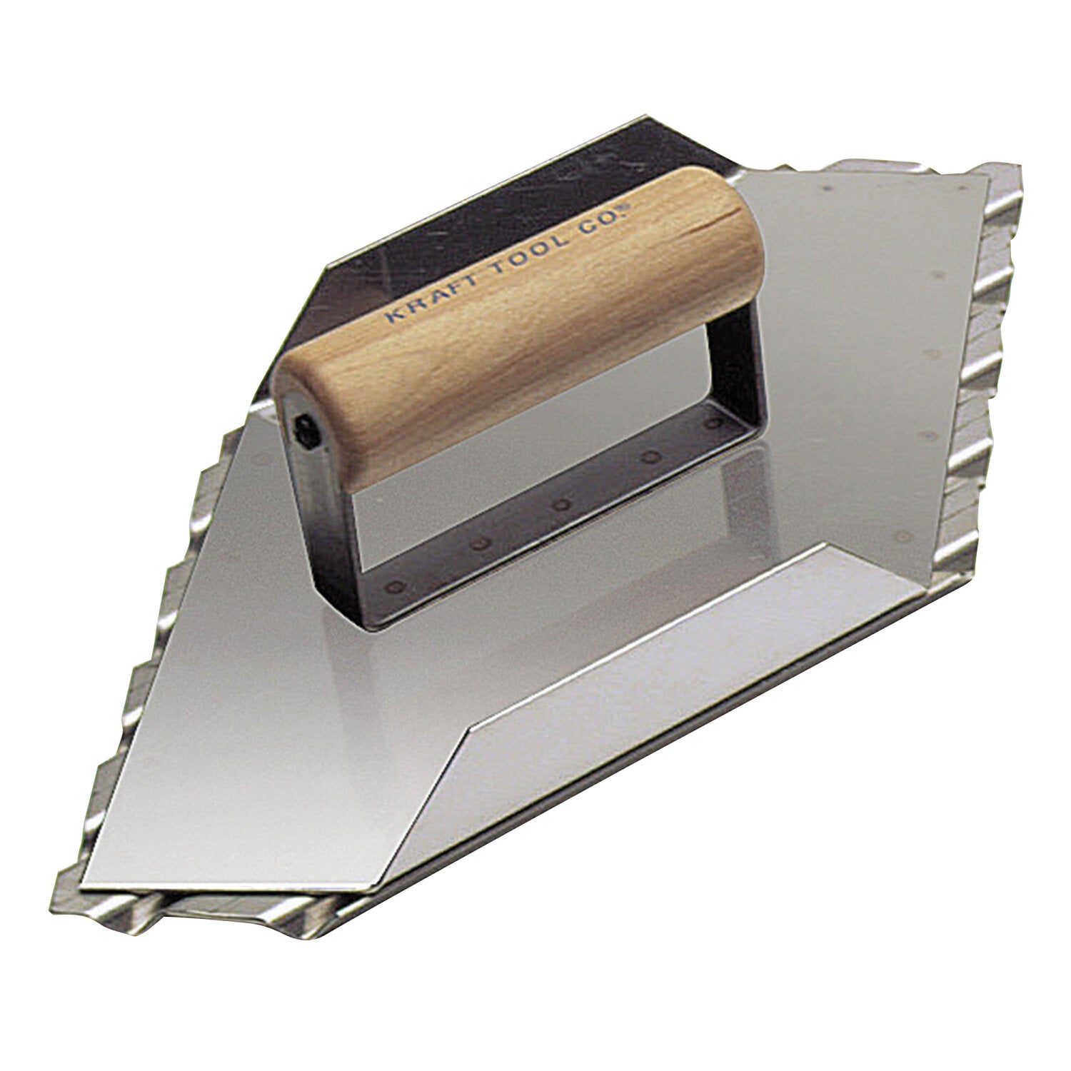 Kraft Tool CF086 13″ x 6″ Safety Ramp Hand Left Groover 1″ Spacing with Wood Handle Online Sale