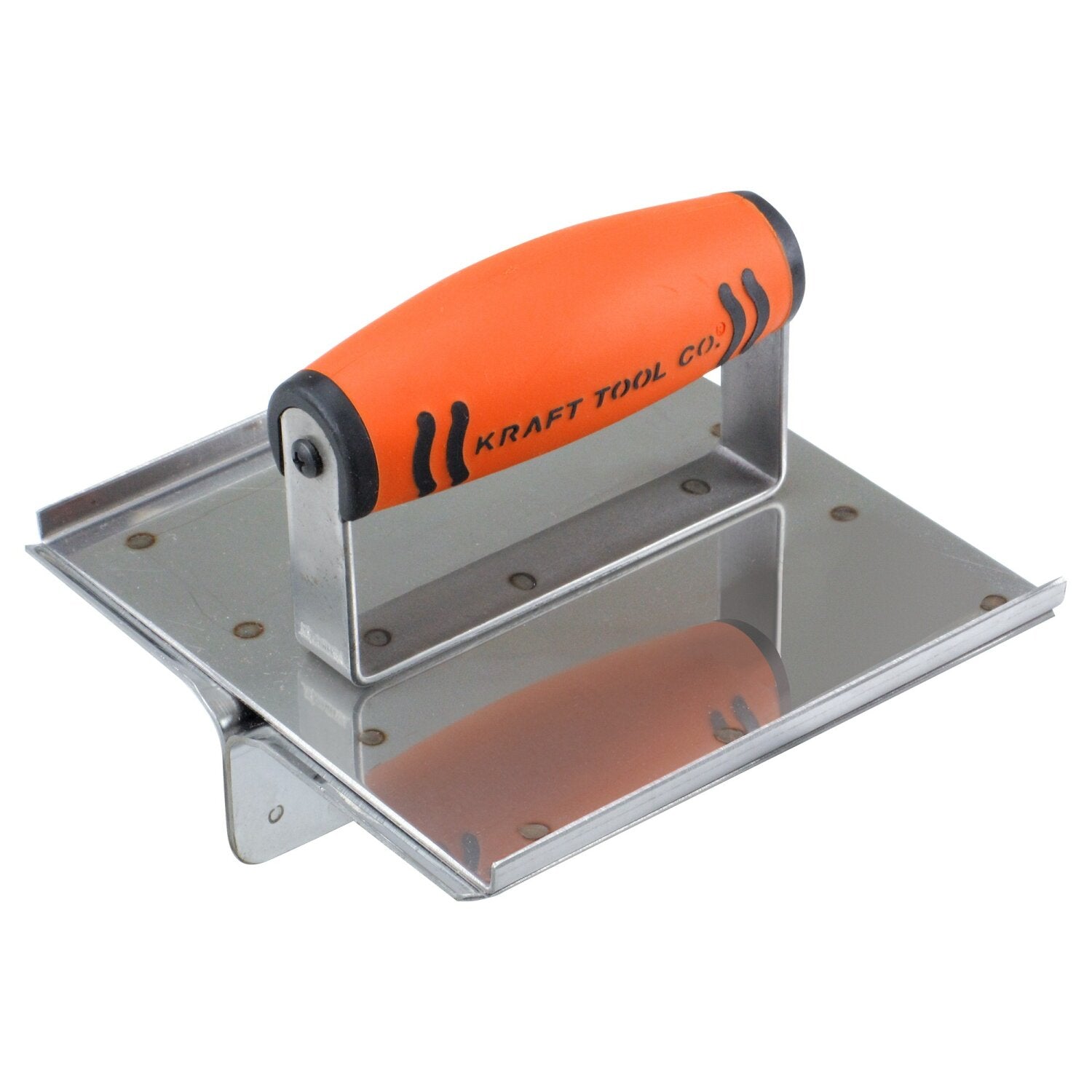 Kraft Tool CF117PF 6″ x 6″ 2″D 1/4″R Stainless Steel Hand Groover with ProForm Handle Online