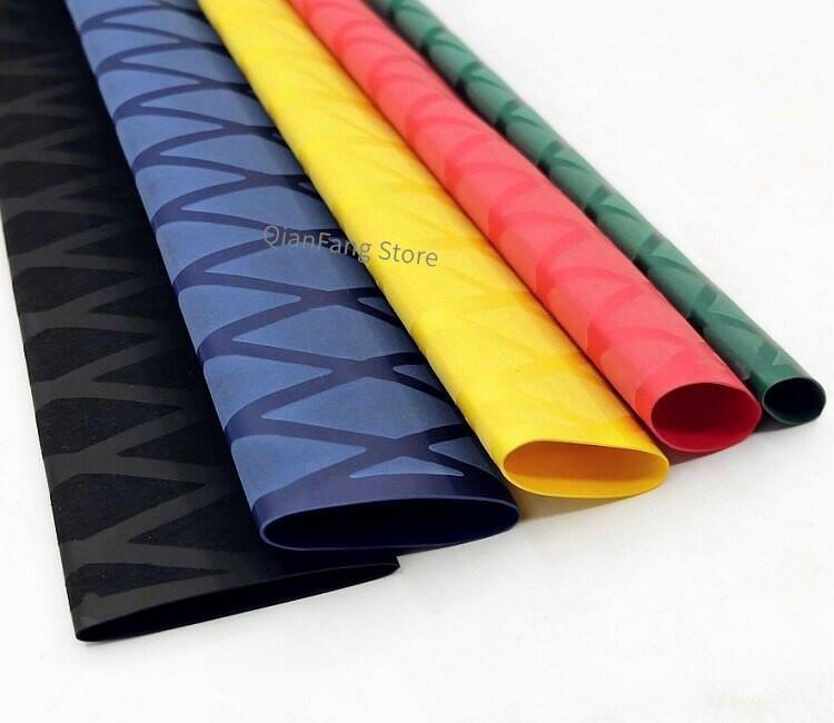 1M 50mm Anti Slip Heat Shrink Tube for Fishing Rod Bicycle Wrap Electric Insulation Nonskid Waterproof Handle Racket Grip Sleeve Sale