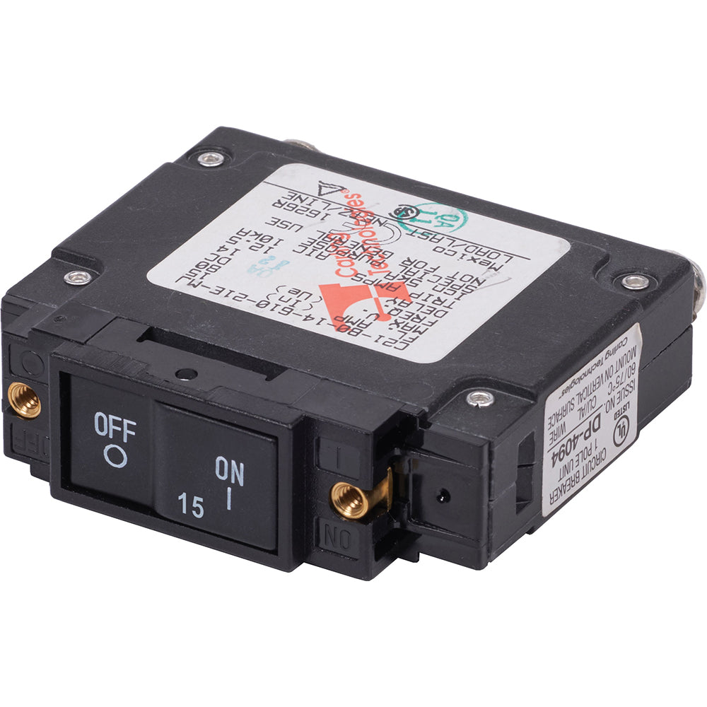 Blue Sea 7442 UL-489 Circuit Breaker – 15A Flat Rocker [7442] Sale