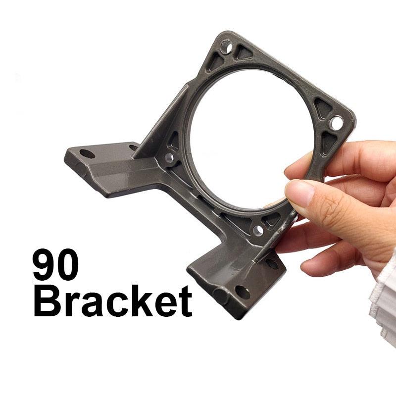 1pcs 60/70/80/90 step servo motor bracket / horizontal mounting motor base for NEMA motor on Sale