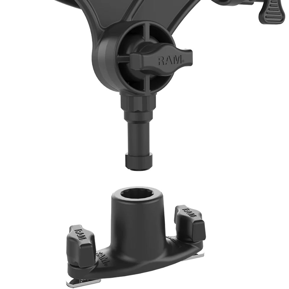 RAM Mount RAM ROD JR Fishing Rod Holder w/Dual T-Bolt Track Base [RAP-434-421] Hot on Sale