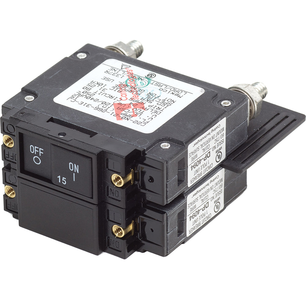 Blue Sea 7462 UL-489 Circuit Breaker – 15A Flat Rocker [7462] Online