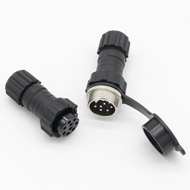 1PCS GX16 Even Joint waterproof aviation plug 2/3/4/5/6/7/8/9/10 pin sensor encoder gx connector Online