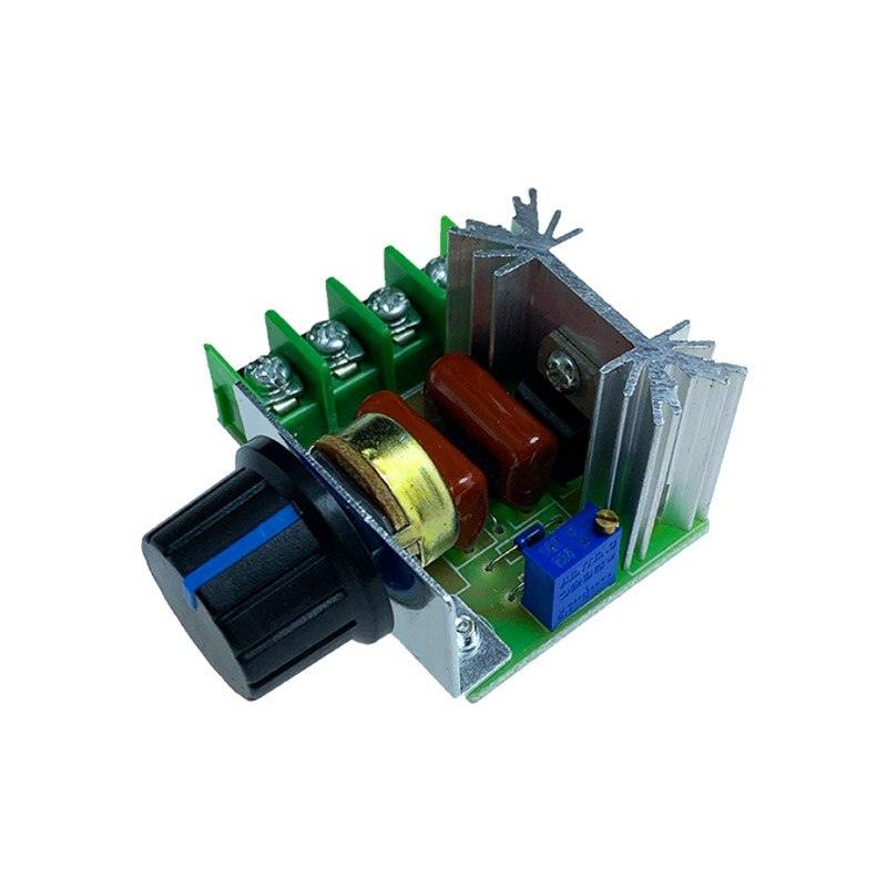 1PCS 2000W AC Motor Speed Controller 50-220V 25A Adjustable Motor Speed Controller Voltage Regulator Online Hot Sale
