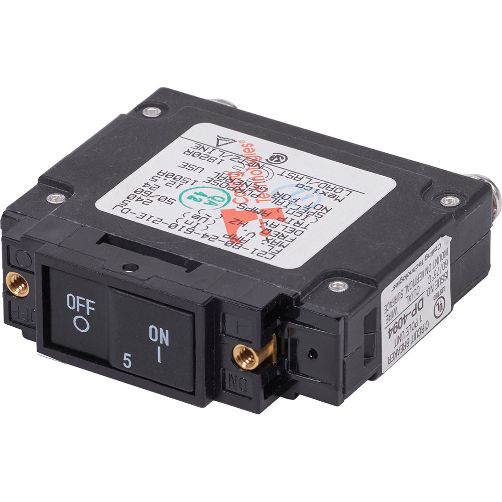 Blue Sea 7454 UL-489 Circuit Breaker – 5A Flat Rocker [7454] Supply