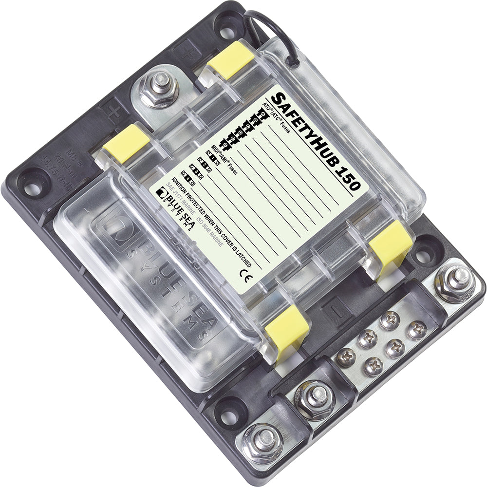 Blue Sea 7748 SafetyHub 150 Fuse Box [7748] Online now