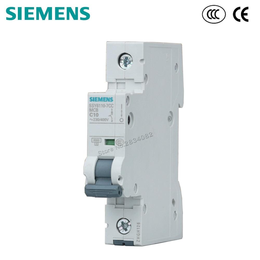1P C10 Mini Circuit Breaker MCB 5SY6110-7CC 1P 240/400V 10A SIEMENS Sale