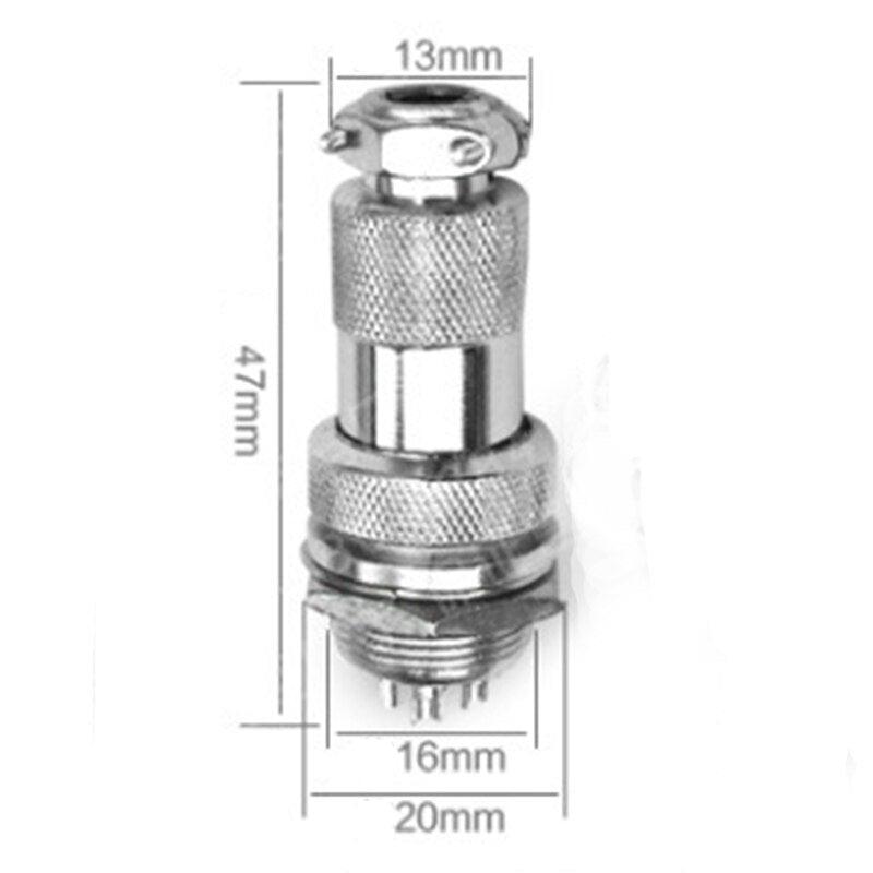 1set GX16-2/3/4/5/6/7/8/9 Pin Male & Female Diameter 16mm Wire Panel GX Connector Online