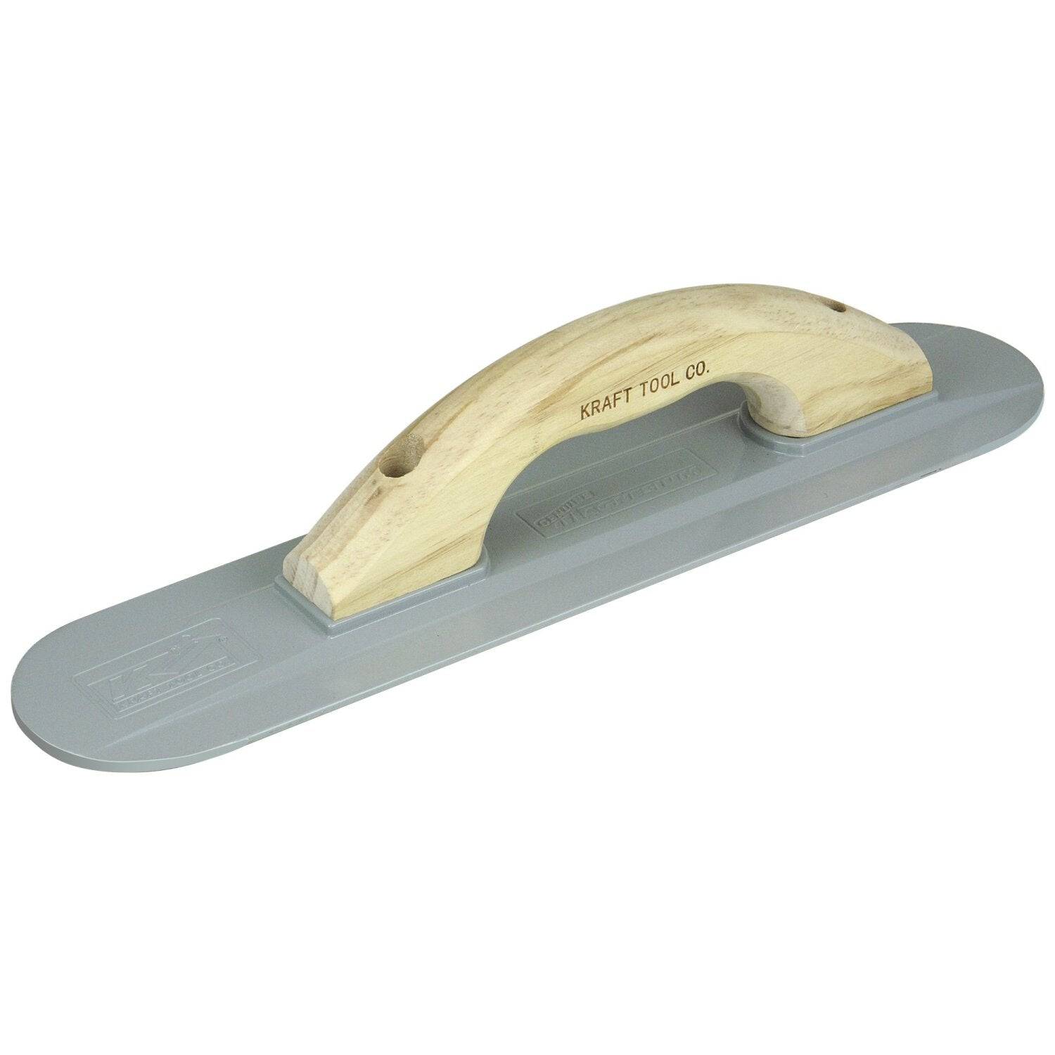 Kraft Tool CF150RE 16″ x 3-1/2″ Round End MAG-150 Float with Wood Handle Hot on Sale