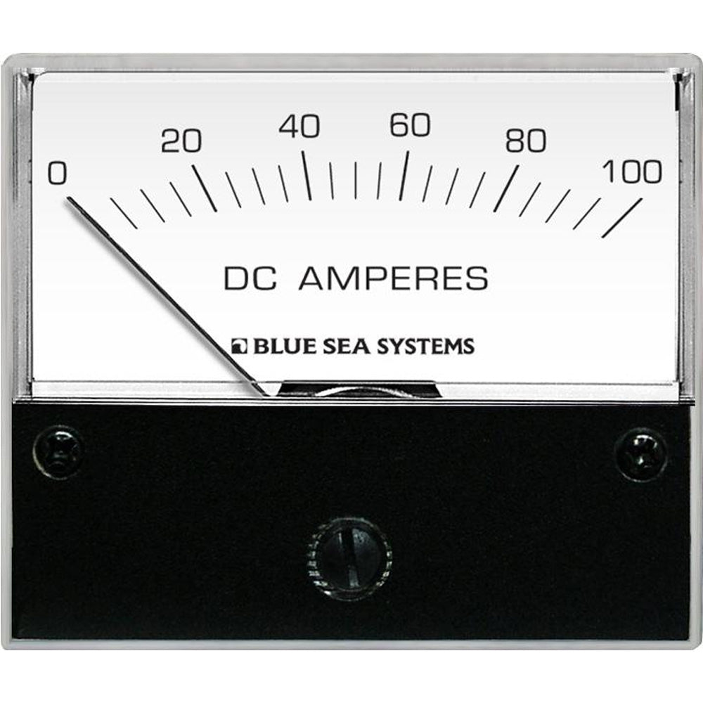 Blue Sea 8017 DC Analog Ammeter – 2-3/4″ Face, 0-100 Amperes DC [8017] on Sale