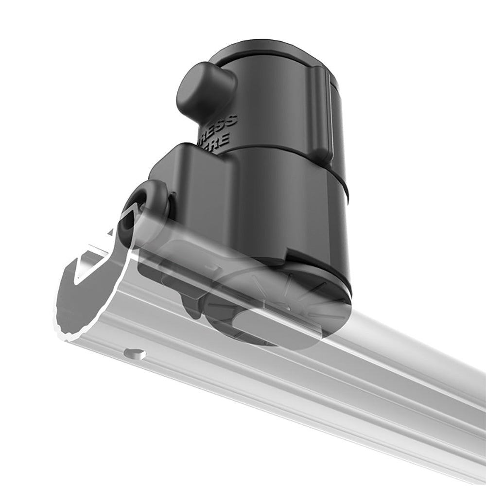 RAM Mount RAM Tube Jr. Holder w/Universal Adapt-A-Post Track Base – 6″ Post [RAP-390-AAPUTU] on Sale