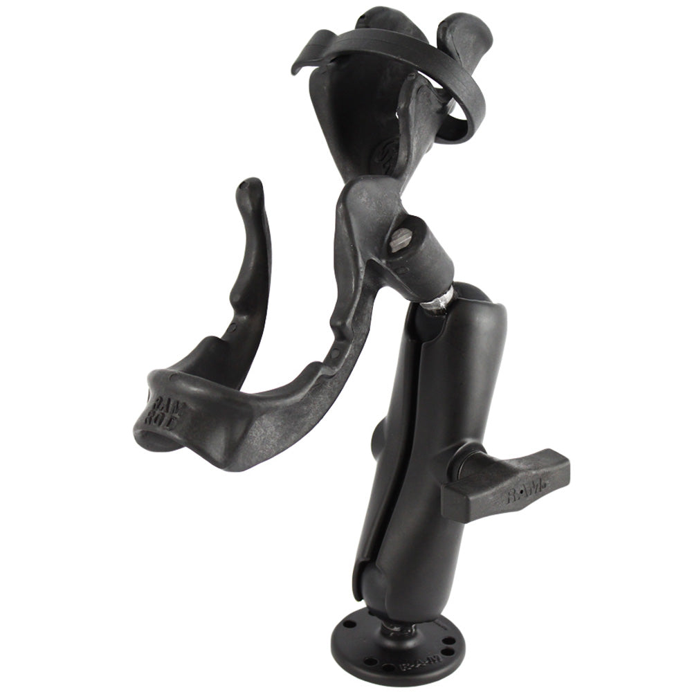 RAM Mount RAM-ROD 2000 Fishing Rod Holder w/RAM-ROD Revolution Ratchet/Socket System and Round Flat Surface Base [RAM-117U] Fashion