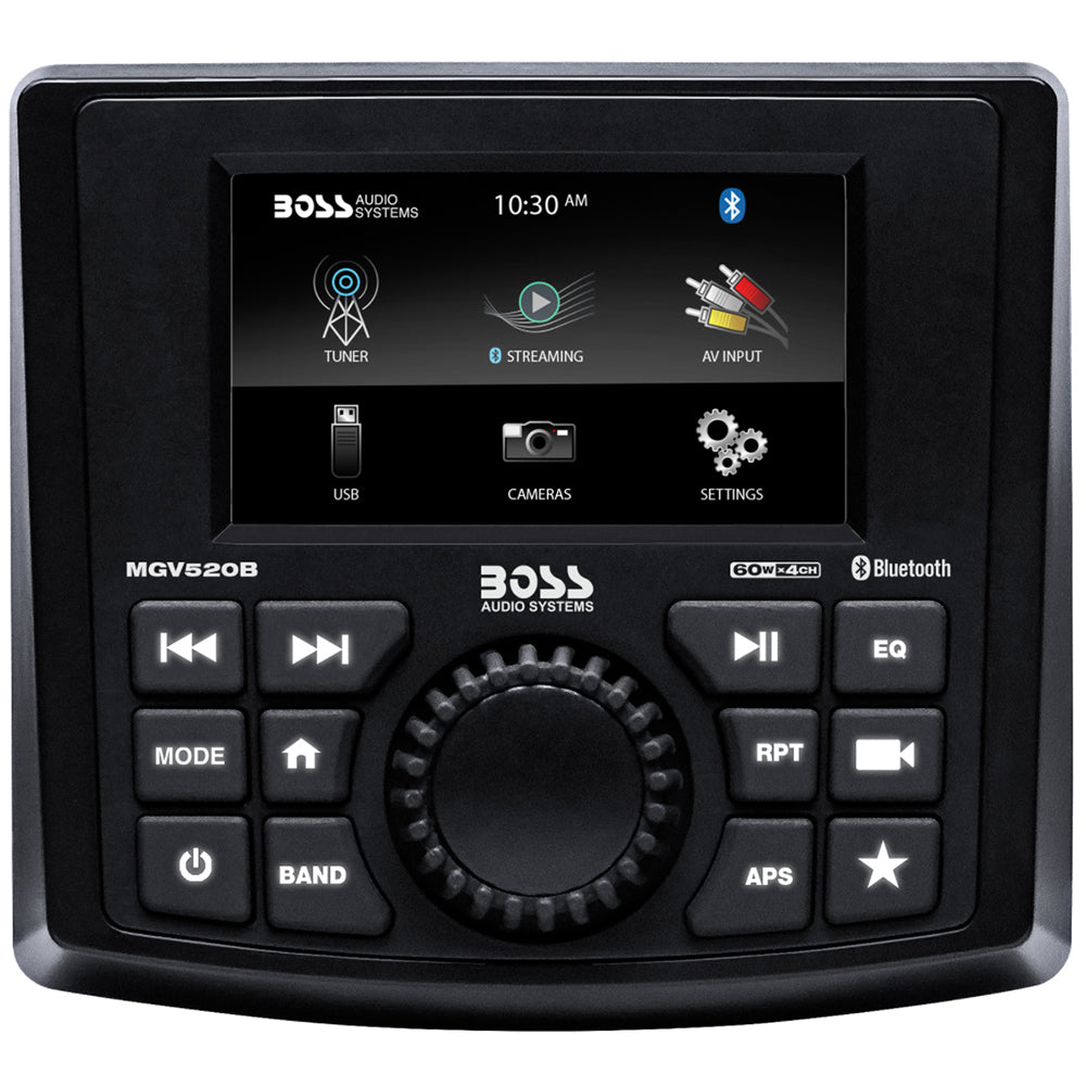Boss Audio MGV520B Marine Stereo w/AM/FM/BT/USB/Rear Camera [MGV520B] Online now