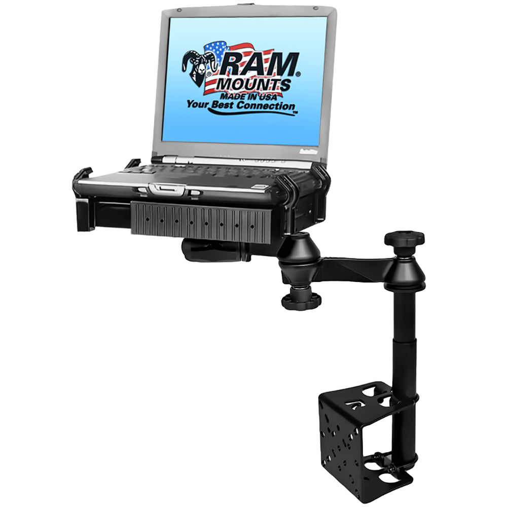 RAM Mount RAM Vertical Drill-Down Laptop Mount [RAM-VB-184T-SW1] Online now