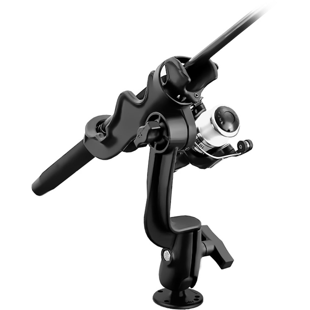 RAM Mount RAM-ROD 2000 Fishing Rod Holder w/RAM-ROD Revolution Ratchet/Socket System & Round Flat Surface Base [RAM-114-RBU] Hot on Sale