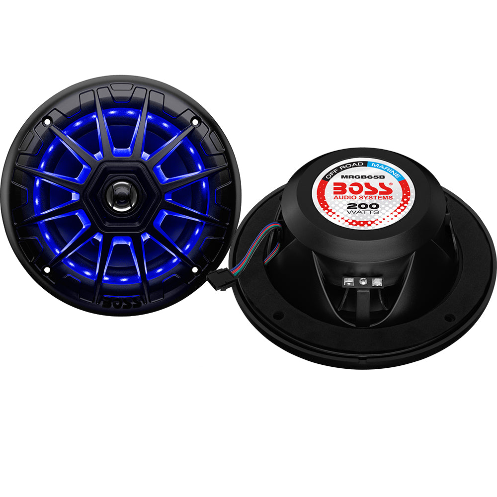 Boss Audio 6.5″ MRGB65B Speakers – Black – 200W [MRGB65B] Supply