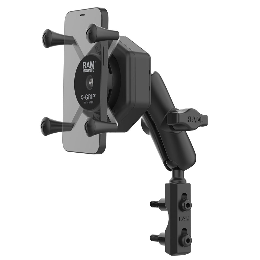 RAM Mount RAM X-Grip Phone Mount w/Vibe-Safe  Reservoir Base [RAM-B-174-UN7-462] Sale