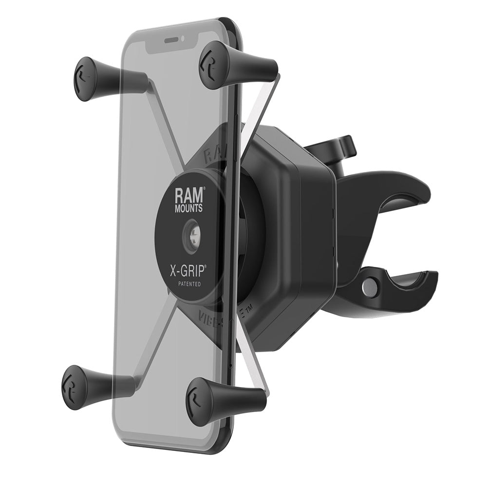 RAM Mount RAM X-Grip Large Phone Mount w/Vibe-Safe  Small Tough-Claw [RAM-HOL-UN10-462-400] Hot on Sale