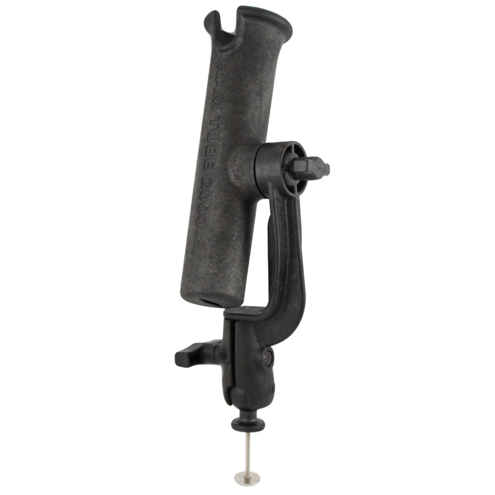 RAM Mount RAM-TUBE 2000 Holder w/RAM-ROD Revolution Ratchet/Socket System & 5 Spot Mounting Base Adapter [RAM-301-RB5] Online now