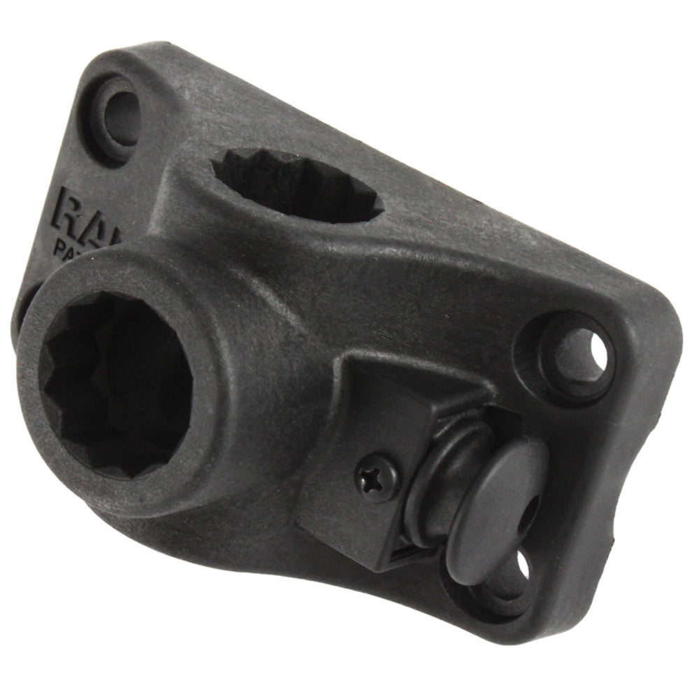 RAM Mount RAM-ROD Combination Bulkhead/Flat Surface Base w/Plunger f/Spline Posts [RAM-114BMPU] Fashion