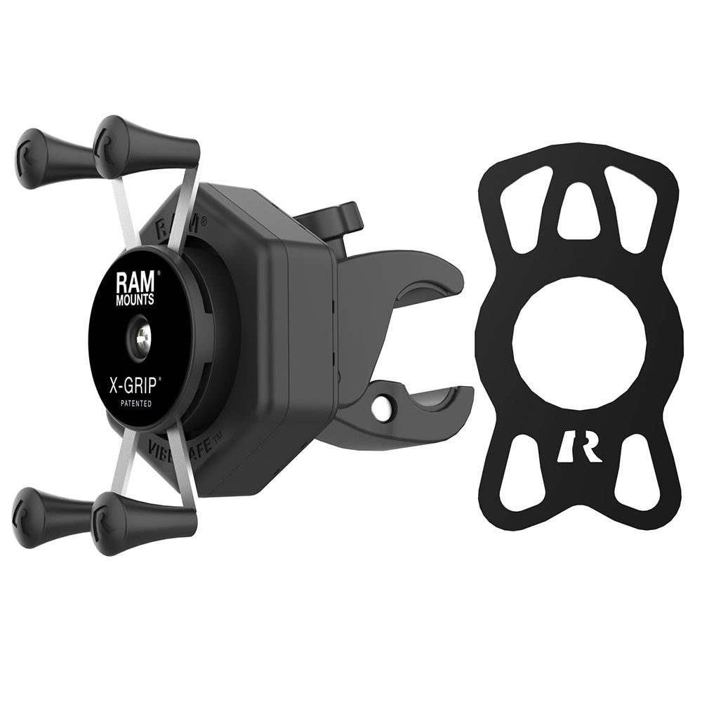 RAM Mount RAM X-Grip Phone Mount w/Vibe-Safe  Small Tough-Claw [RAM-HOL-UN7-462-400] Discount