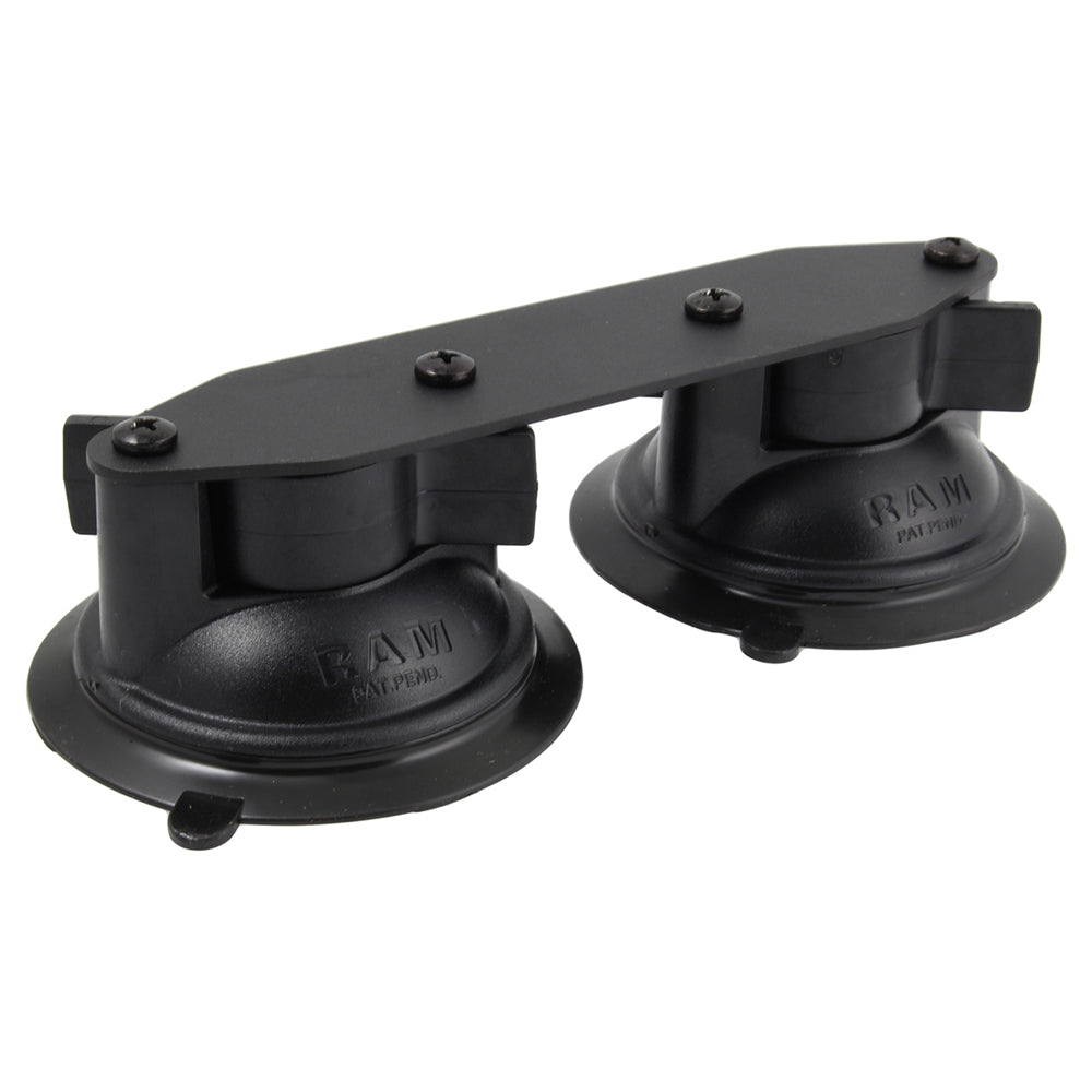 RAM Mount Straight Double Suction Cup Base [RAM-B-189B-FRO1U] Online