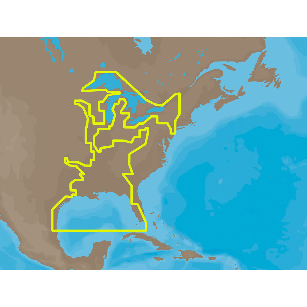C-MAP MAX NA-M023 – U.S. Gulf Coast & Inland Rivers – SD Card [NA-M023SDCARD] Supply