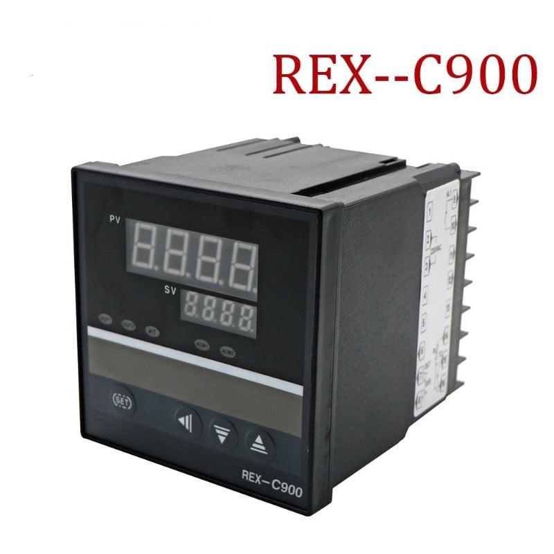 220V  PID Temperature Controller REX-C900 Thermocouple PT100 K Universa Input Multi-input SSR Relay Output Thermostat Regular on Sale