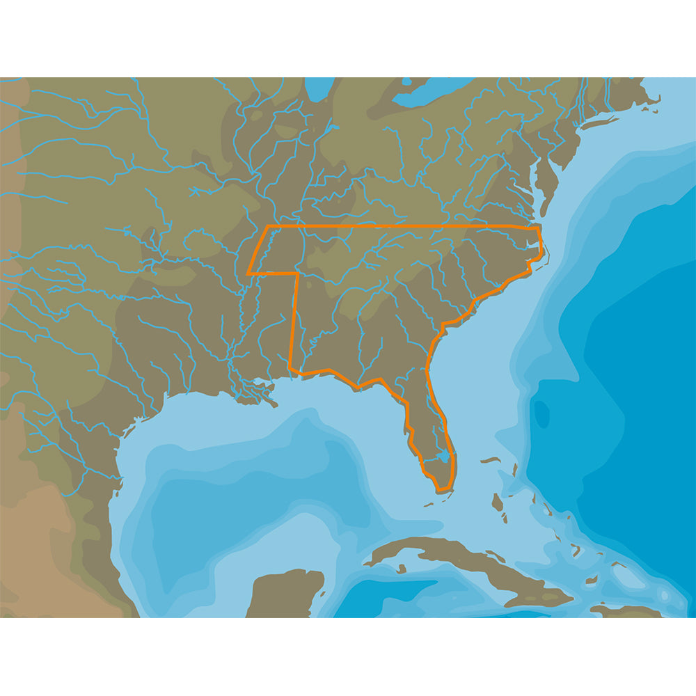C-MAP 4D Lakes NA-D074 South East [NA-D074] Online