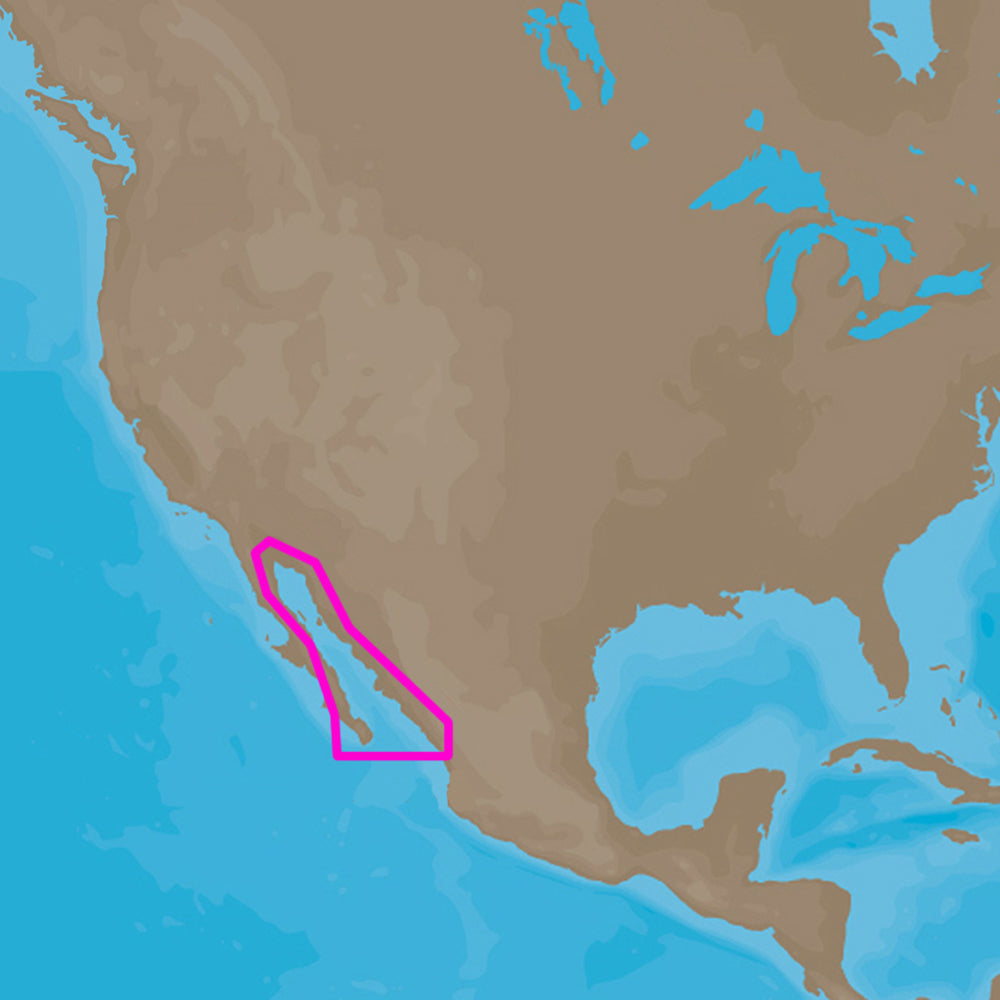 C-MAP  4D NA-D950 Gulf of Califonia , Mexico [NA-D950] Supply