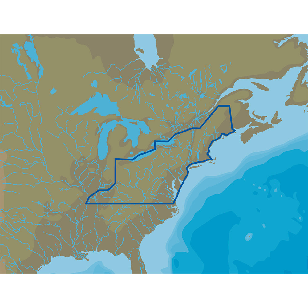 C-MAP 4D Lakes NA-D073 North East [NA-D073] Fashion