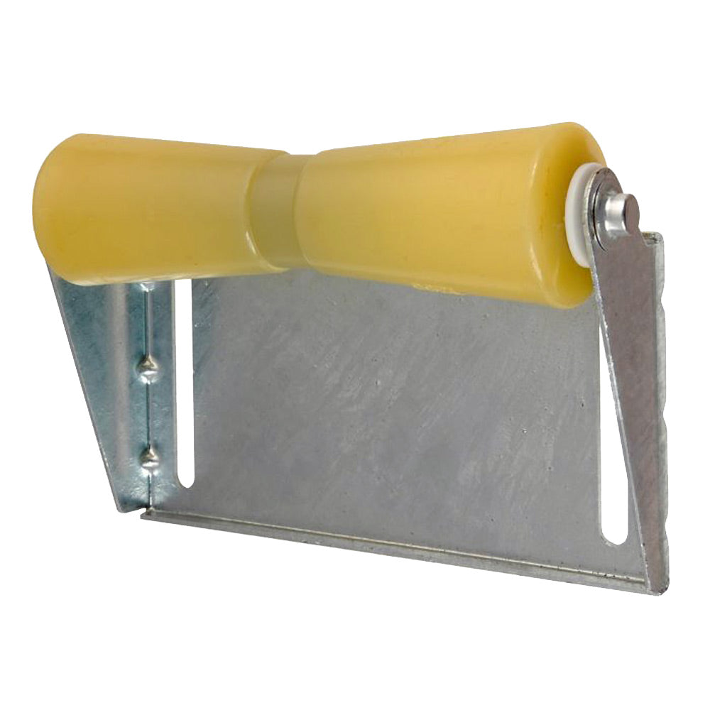 C.E. Smith Panel Bracket Assembly 12″ Keel Roller – Yellow TPR [10455G] Online Sale