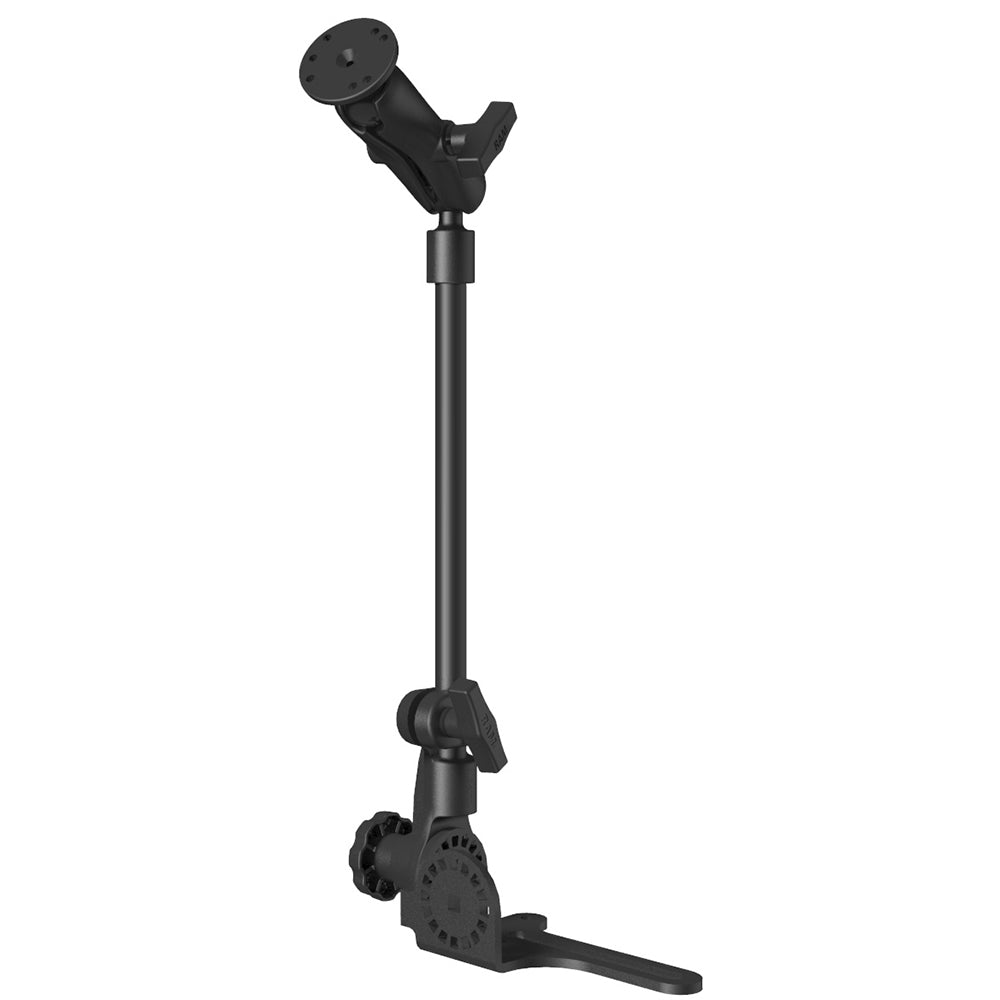 RAM Mount Universal No-Drill RAM POD HDVehicle Mount w/Double Socket Arm  2.5″ Round Base AMPs Hole Pattern [RAM-316-HD-18-202U] Sale