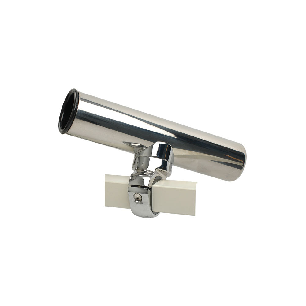 C.E. Smith Pontoon Square Rail Adjustable Clamp-On Rod Holder [55108A] Discount
