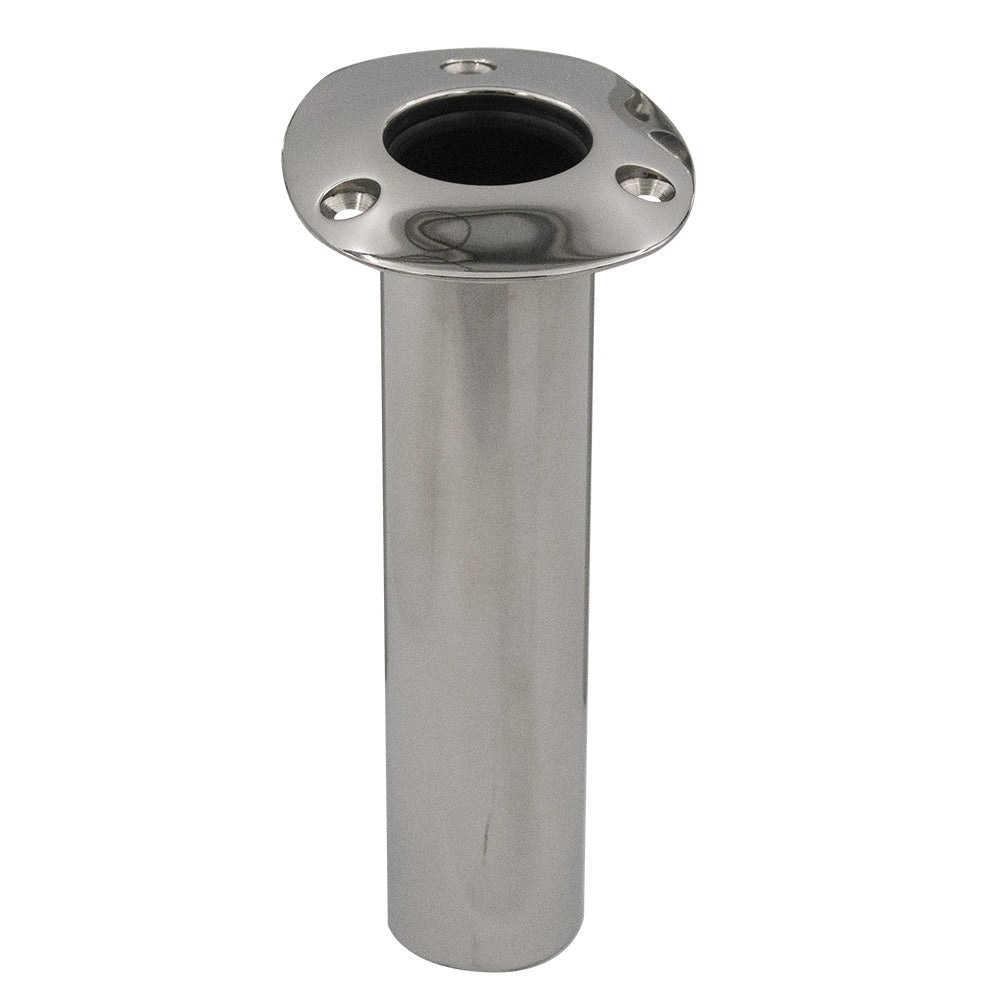 C.E. Smith 70 Series Standard Flush Mount Rod Holder – 0 Degree – Stainless Steel – Gimbal Bar Bottom – Black Liner [536700] Online Hot Sale