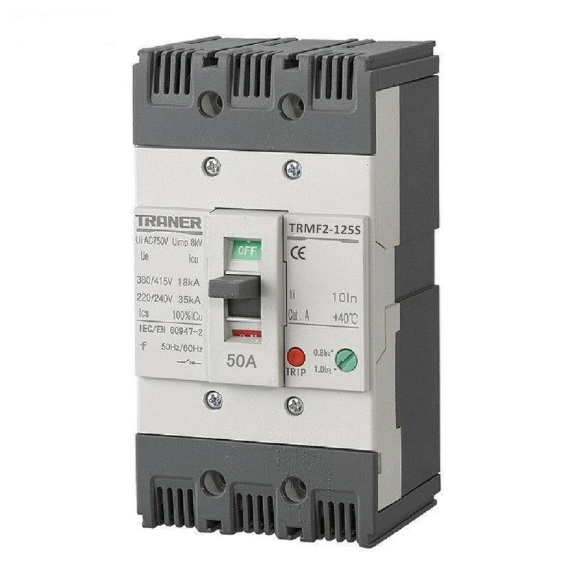 3 Pole MCCB TRMF2-125 415V/18kA 3P 15-125A Mould Case Circuit Breaker Hot on Sale