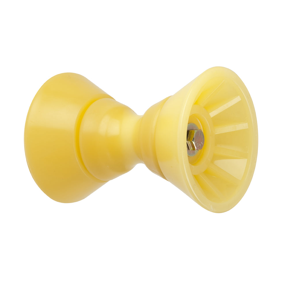 C.E. Smith 4″ Bow Bell Roller Assembly – Yellow TPR [29301] Discount