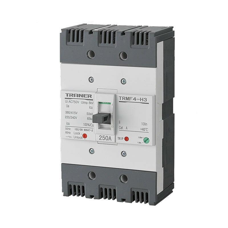 3 Pole MCCB TRMF4-250 415V/37kA 3P 100-250A Mould Case Circuit Breaker Hot on Sale