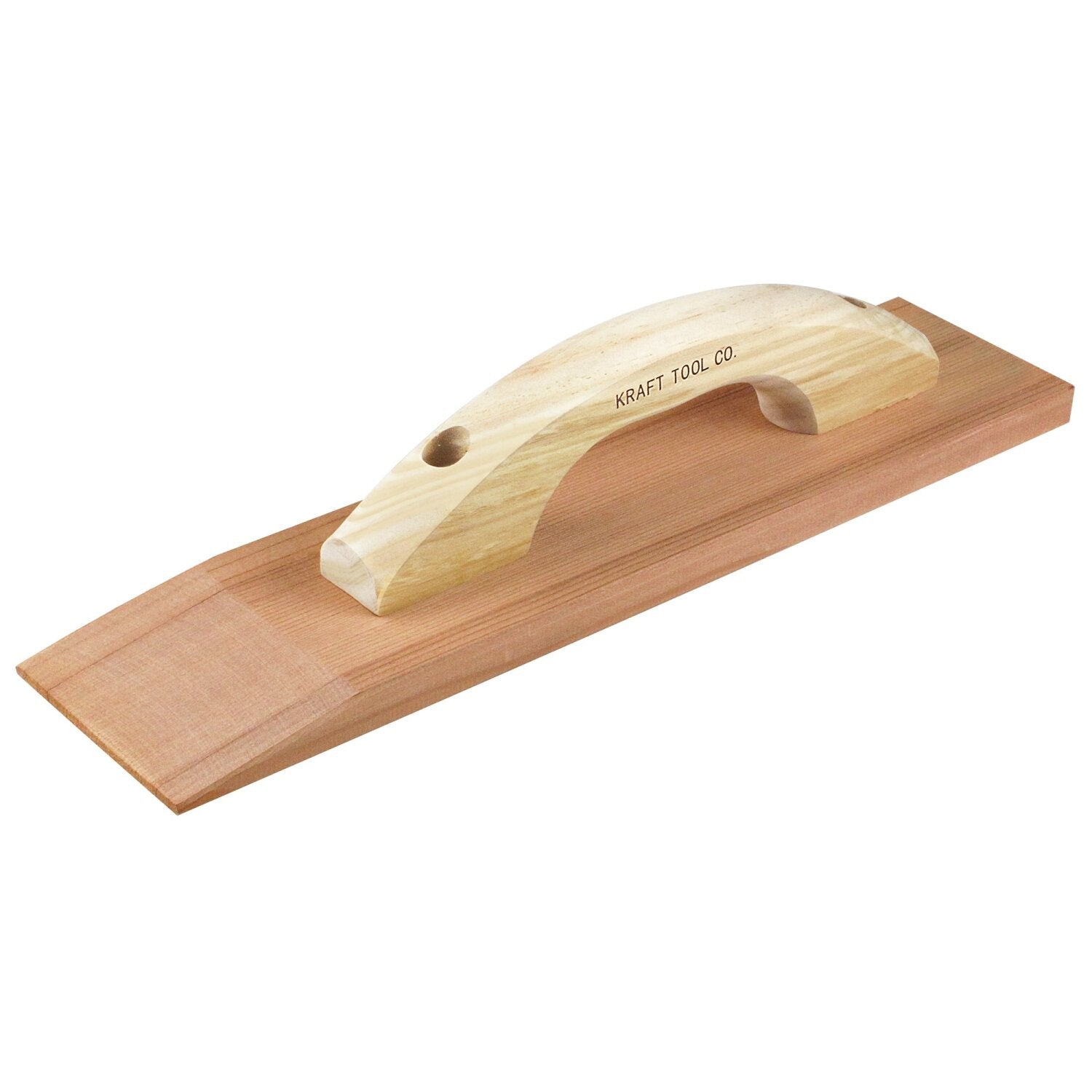 Kraft Tool CF257 18″ x 3-1/2″ Beveled Redwood Hand Float with Wood Handle Fashion