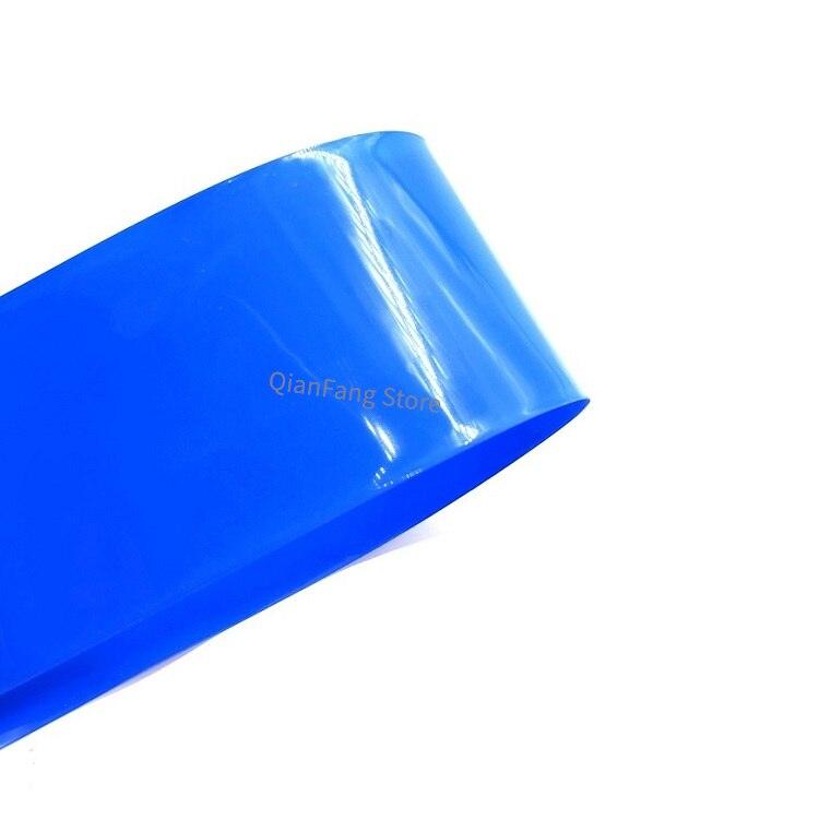 2M PVC Heat Shrink Tube 85mm ~ 280mm Width Blue Black Multicolor Sheath Pack Cable Sleeve for 18650 Lithium Battery Film Wrap Online Hot Sale