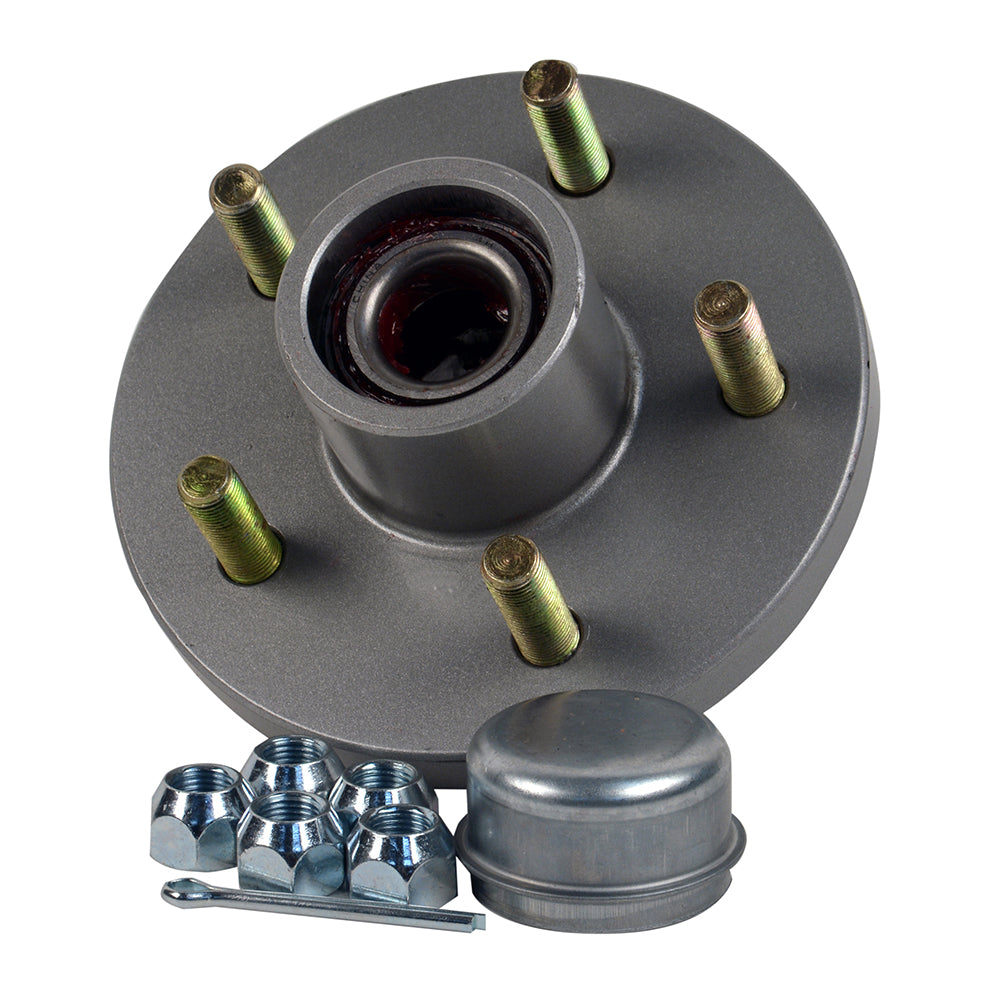 C.E. Smith Trailer Hub Kit – 1-3/8″ x 1-1/16″ Tapered – 5 x 4-1/2″ Galvanized [13515] Sale