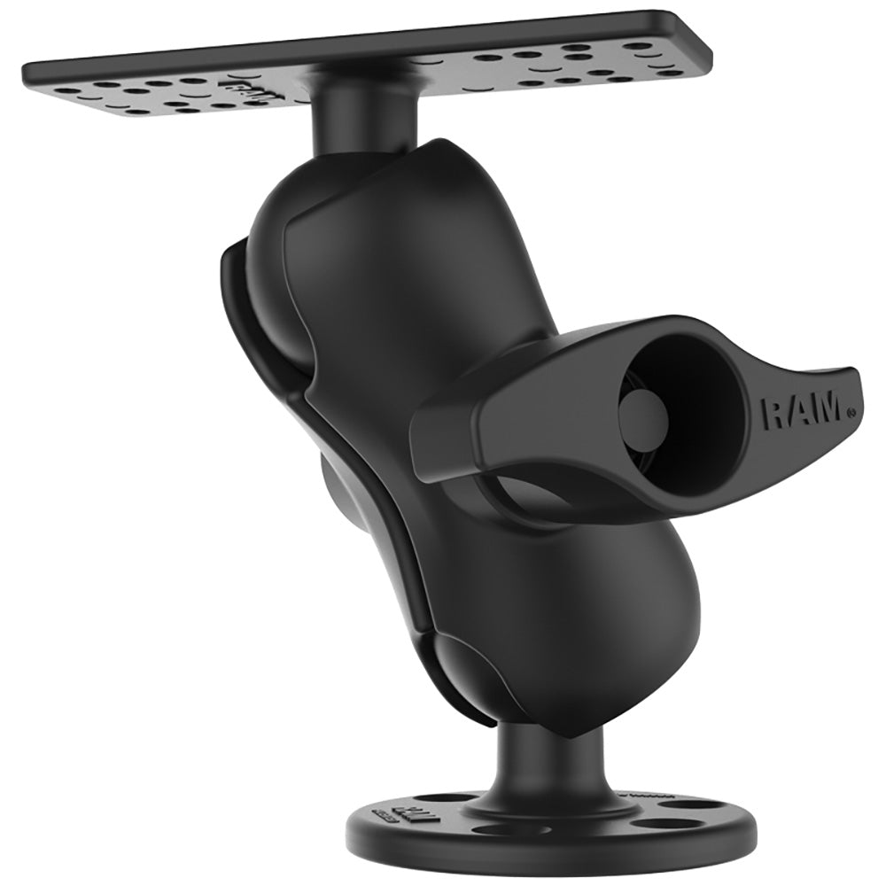 Ram Mount Universal D Size Ball Mount with Short Arm for 9″-12″ Fishfinders and Chartplotters [RAM-D-115-C] Hot on Sale
