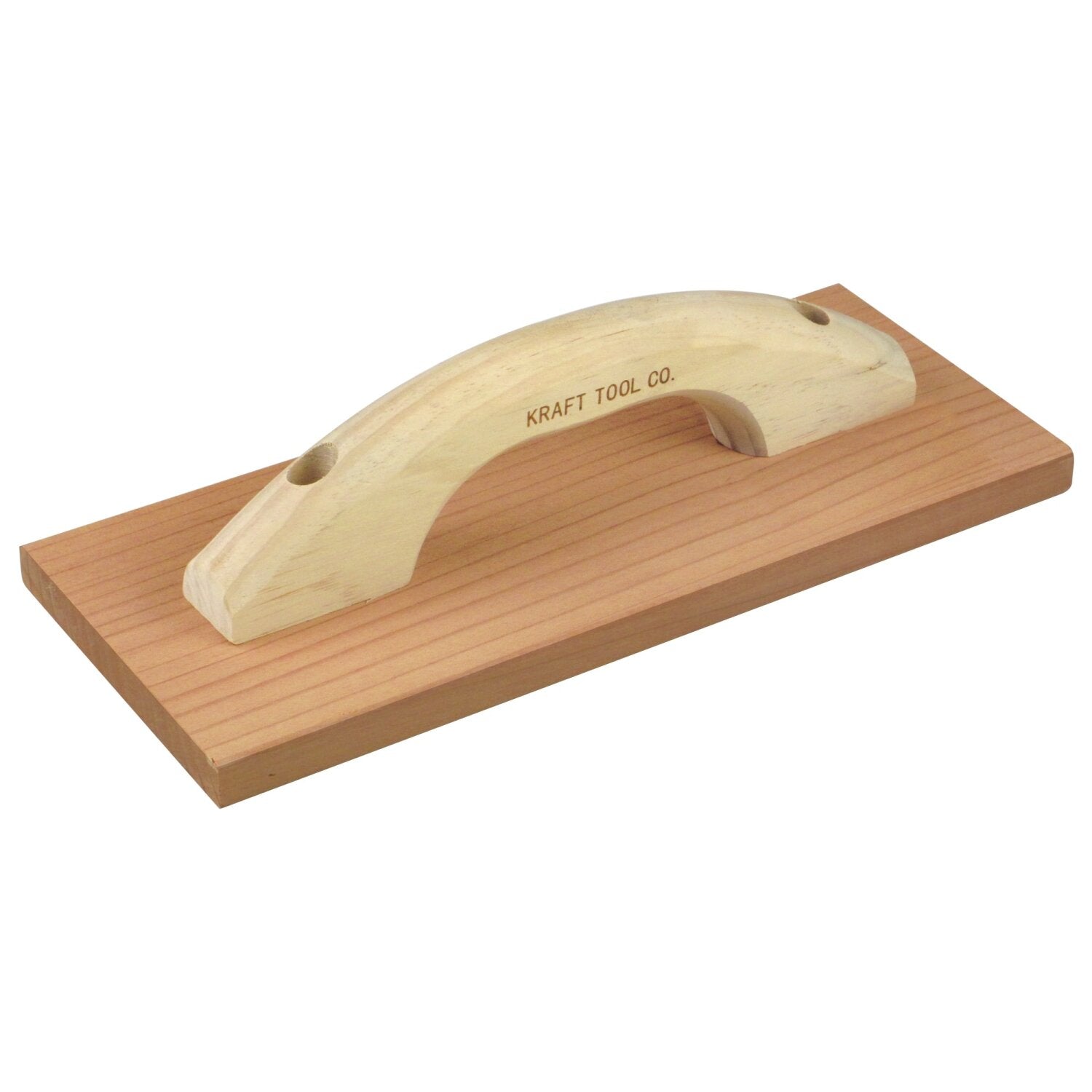 Kraft Tool CF251 12″ x 5″ Redwood Hand Float with Wood Handle Supply