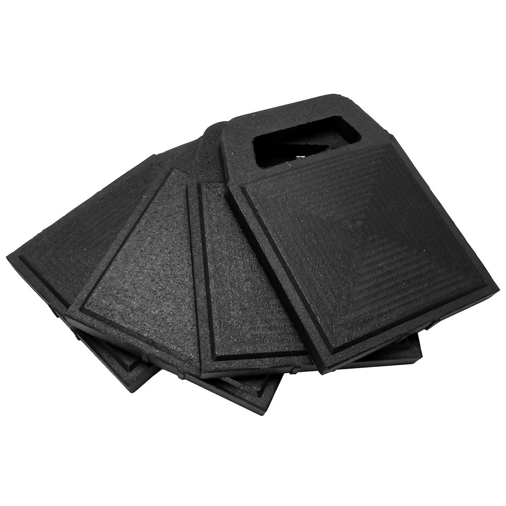 Camco Stabilizer Jack Pads – Rubber – 6.2″ x 6.2″ *4-Pack [44591] Fashion