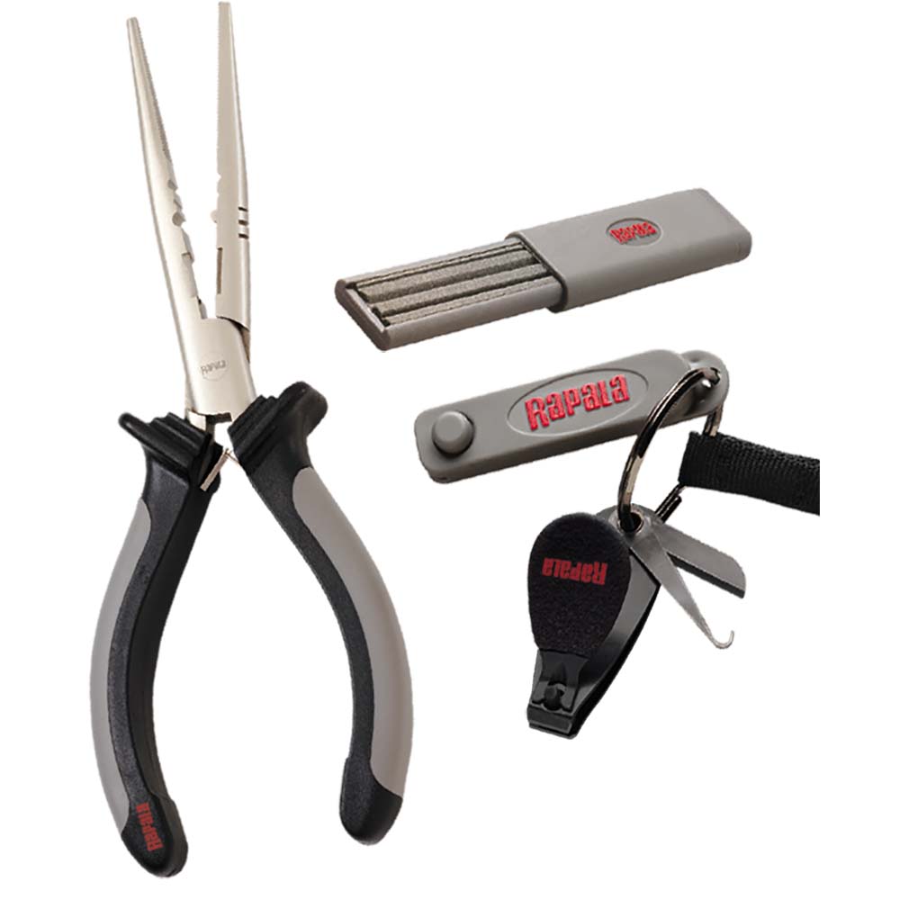 Rapala Combo Pack – Pliers, Clipper, Punch  Sharpener [RTC-6PCHS] Online Sale