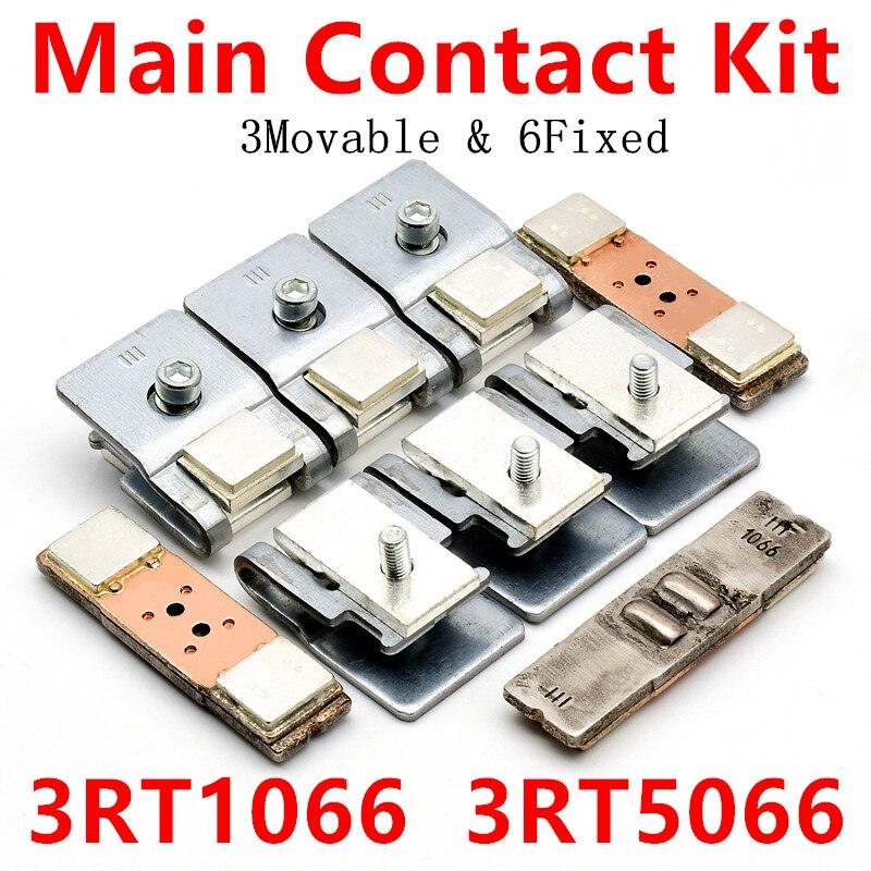 3RT1966-6A Main Contact Kit For 3 Pole Contactor 3RT1066 3RT5066 Moving And Fixed Contacts Fashion