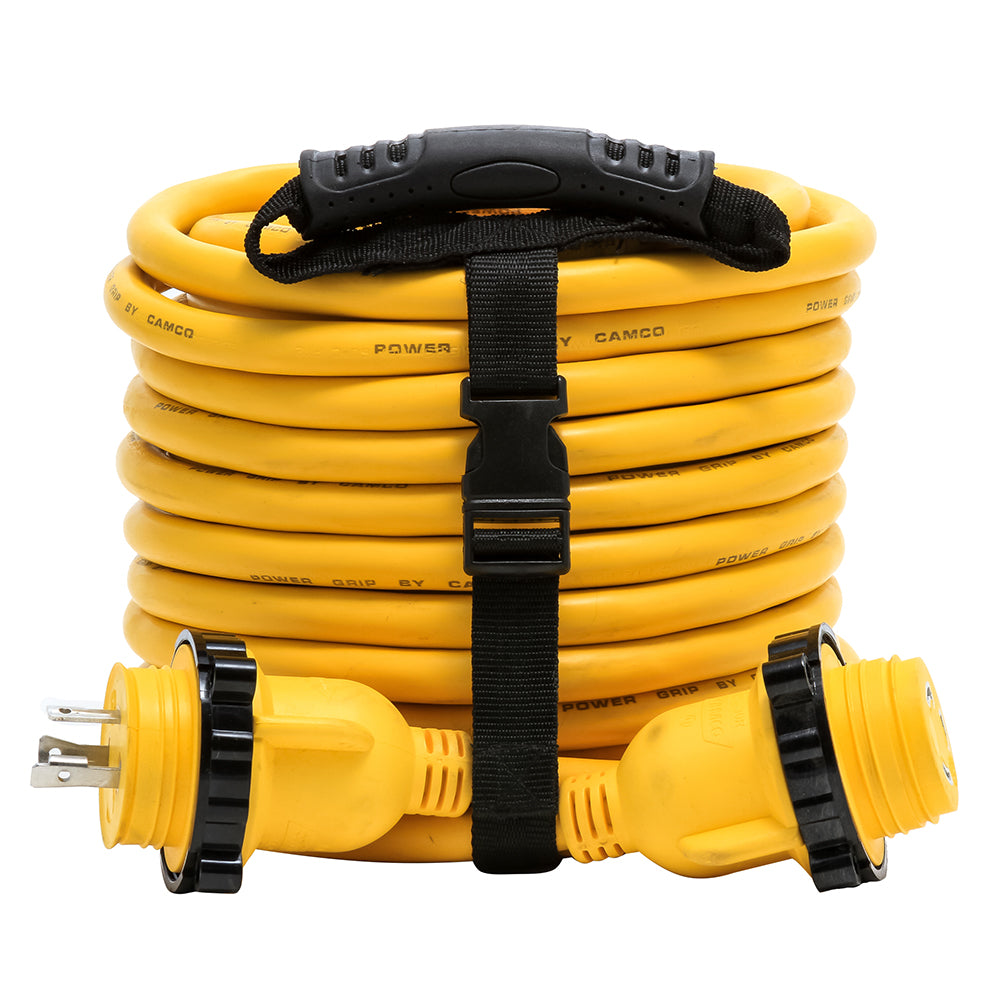 Camco 30 Amp Power Grip Marine Extension Cord – 50 M-Locking/F-Locking Adapter [55613] Hot on Sale