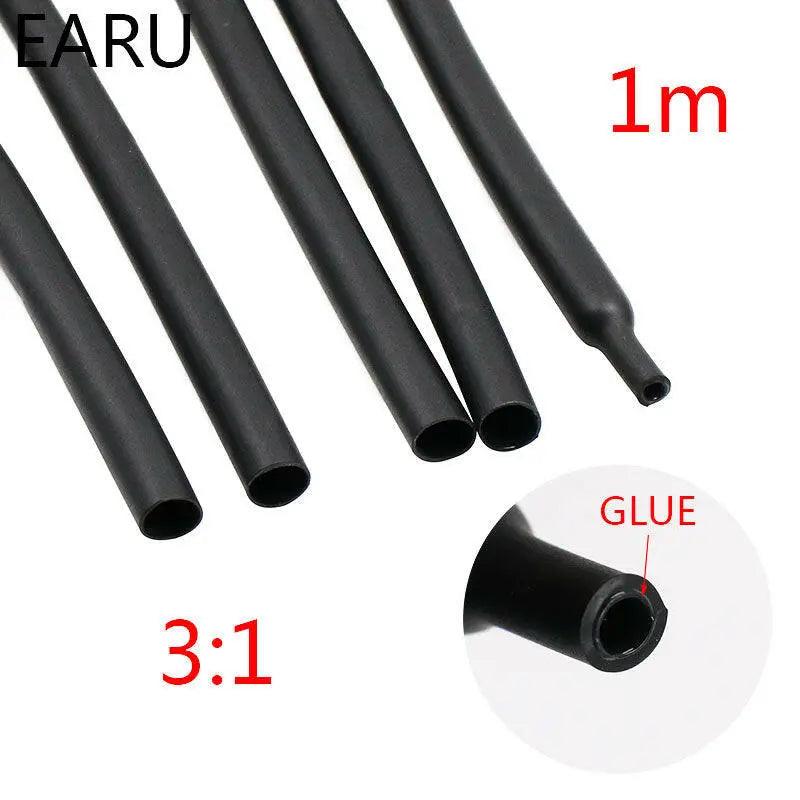 3:1 Heat Shrink Tube with Glue|  1.6/2.4/3.2/4.8/6.4/7.9/9.5/12.7mm 1M/LOT Online