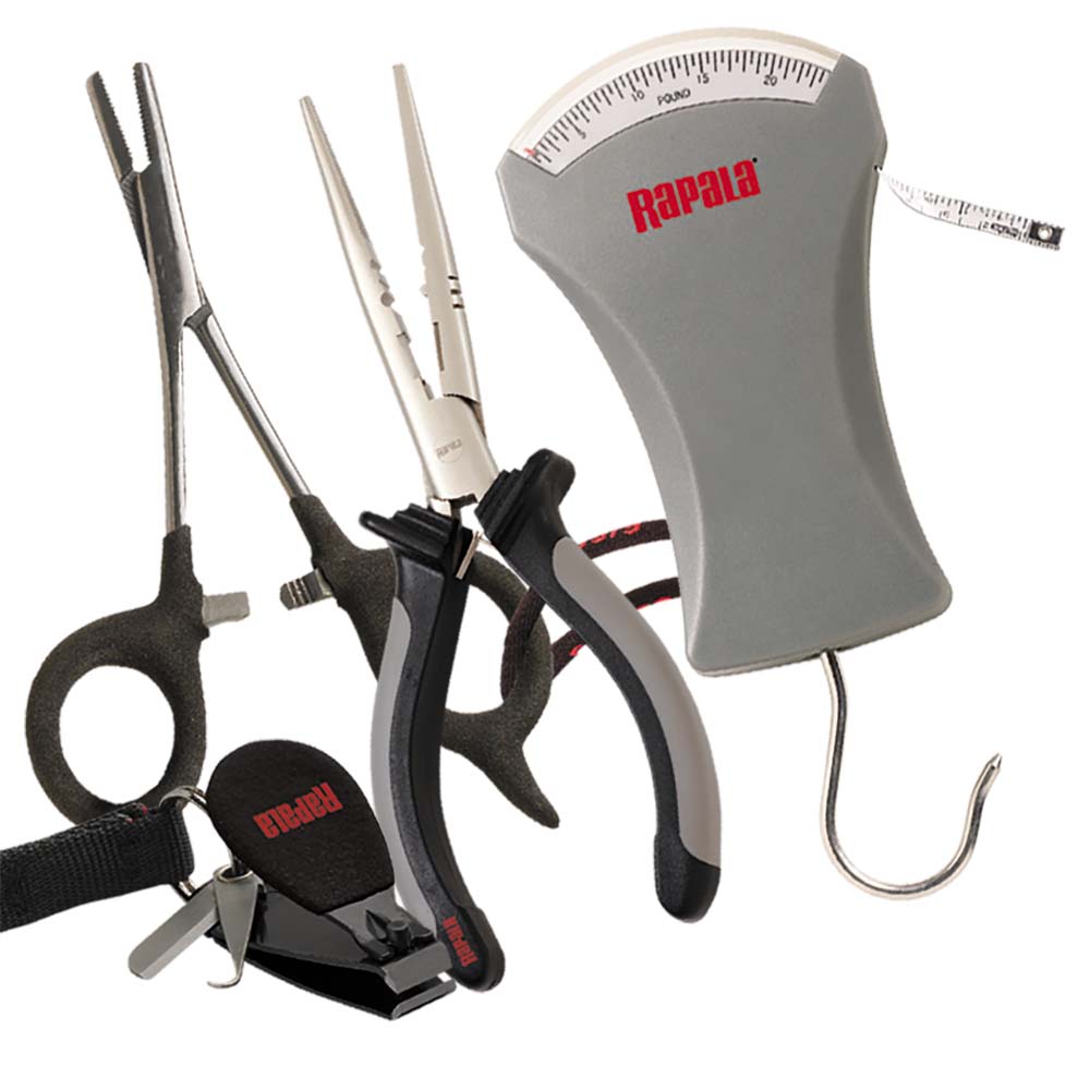 Rapala Combo Pack – Pliers, Forceps, Scale  Clipper [RTC-6PFSC] Hot on Sale
